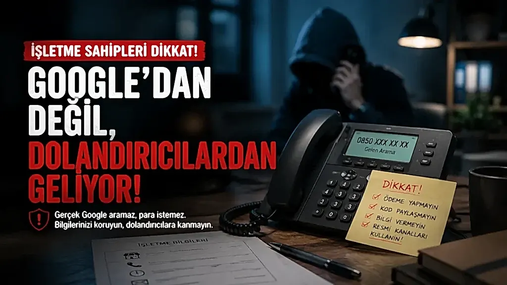 Google Maps’ten Arıyoruz Diyen Dolandırıcılara Dikkat!